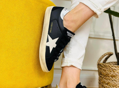 TENIS GOLDEN GOOSE NEGRO LATE