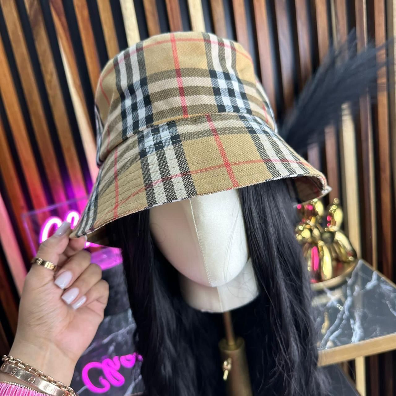 GORRO BUCKET BURBERRY