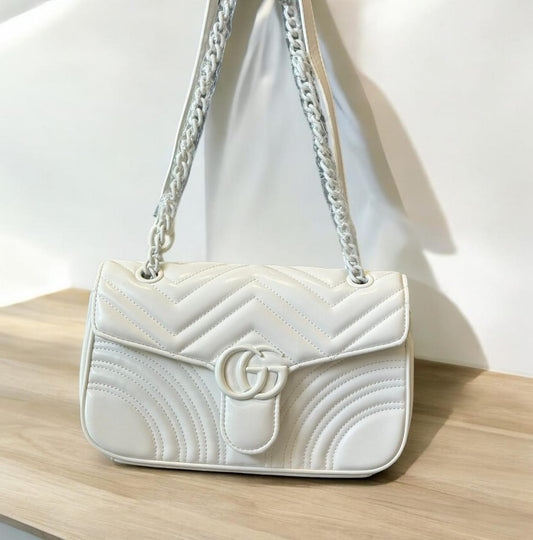 BOLSO GUCCI MARMOT BLANCA