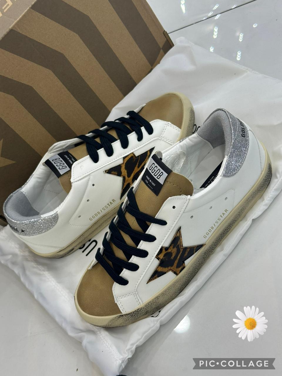 TENIS GOLDEN GOOSE PRINT