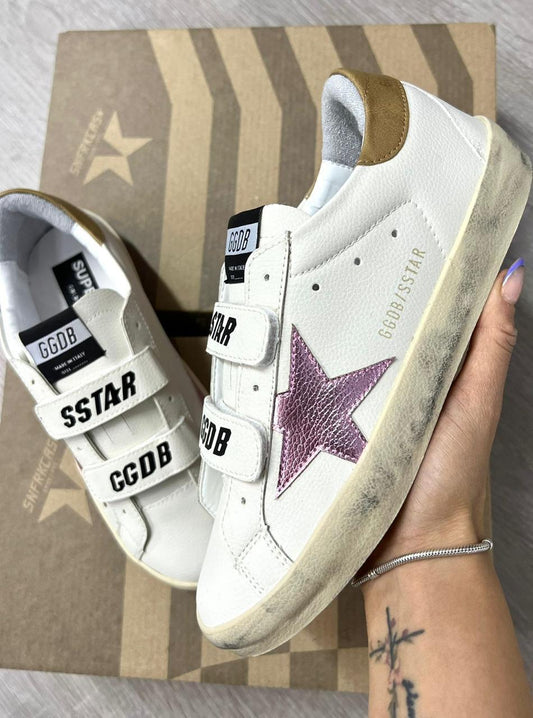 TENIS GOLDEN GOOSE CONTAC PINK